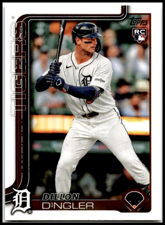 2025 Topps #126 Dillon Dingler Detroit Tigers