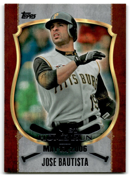 2015 Topps First Home Run Silver Jose Bautista Pittsburgh Pirates #FHR-21