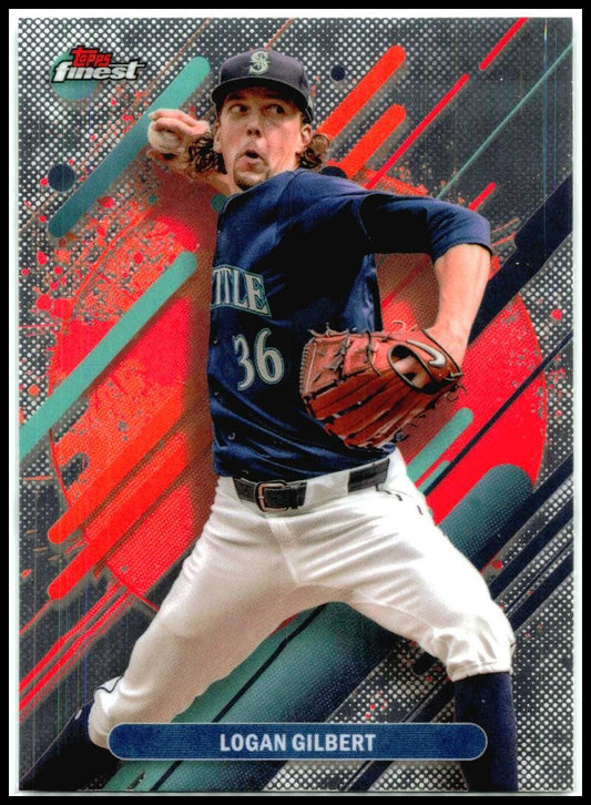 2025 Topps Finest #279 Logan Gilbert Seattle