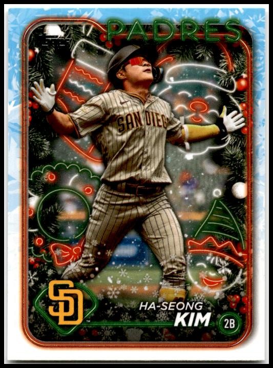 2024 Topps Holiday #H189 Ha-Seong Kim San Diego Padres