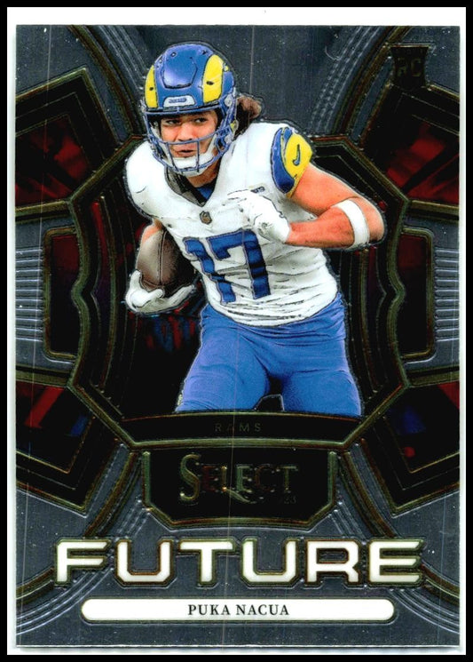 2023 Panini Select Select Future #FUT-PNA Puka Nacua Los Angeles Rams