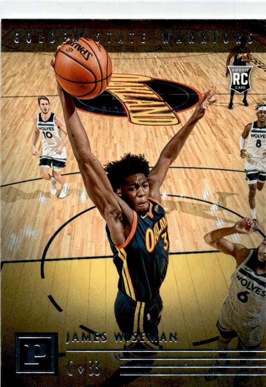 2020-21 Panini Chronicles Panini #115 James Wiseman RC Golden State Warriors