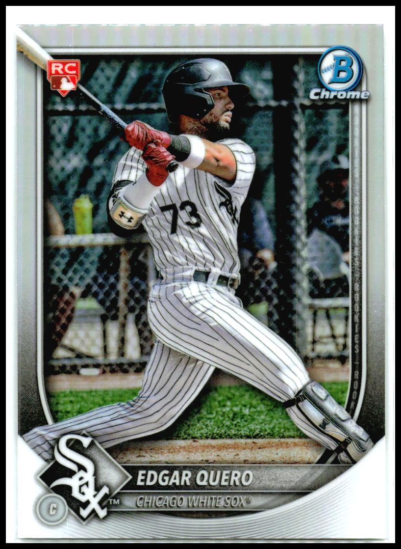 2025 Bowman Chrome Red RC #88 Edgar Quero Chicago White Sox