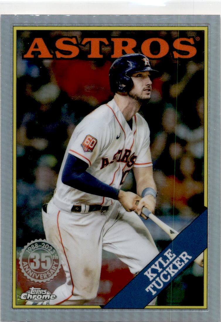 2023 Topps Chrome 1988 Topps Baseball #88BC-14 Kyle Tucker Houston Astros.