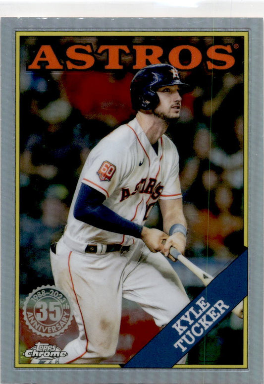 2023 Topps Chrome 1988 Topps Baseball #88BC-14 Kyle Tucker Houston Astros.