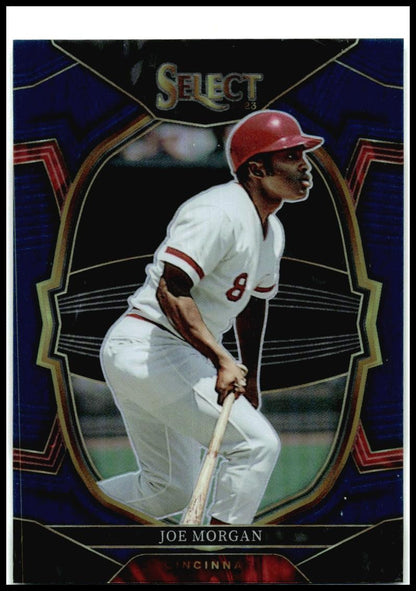 2023 Panini Select Blue #85 Joe Morgan Cincinnati Reds