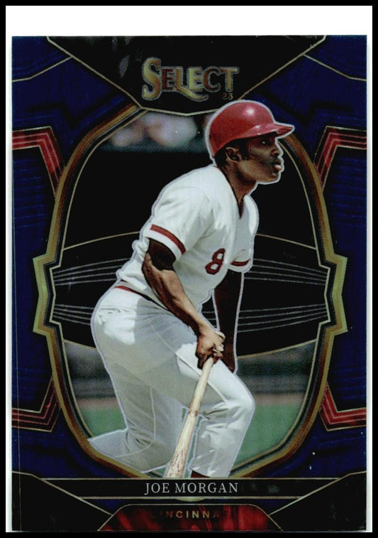 2023 Panini Select Blue #85 Joe Morgan Cincinnati Reds