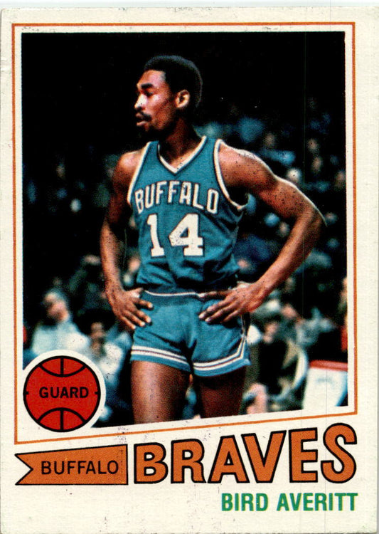 1977-78 Topps #8 Bird Averitt Buffalo Braves