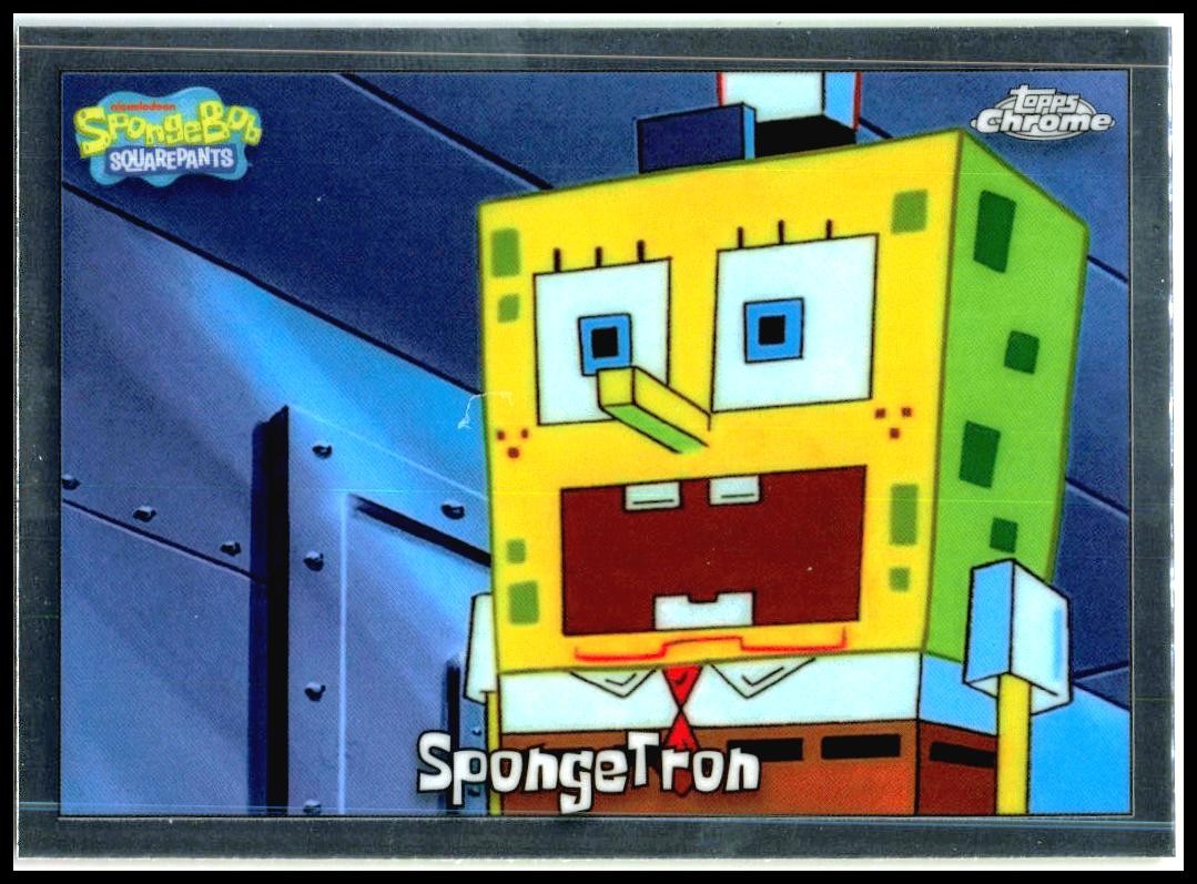 2025 Topps Chrome Spongebob Squarepants #39 SpongeTron