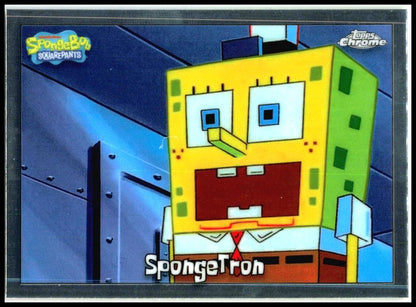 2025 Topps Chrome Spongebob Squarepants #39 SpongeTron