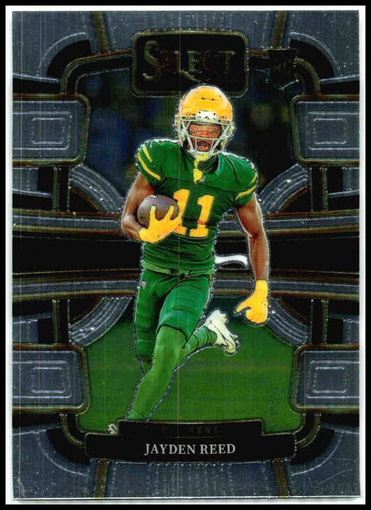 2023 Panini Select #38 Jayden Reed Rookie Green Bay Packers
