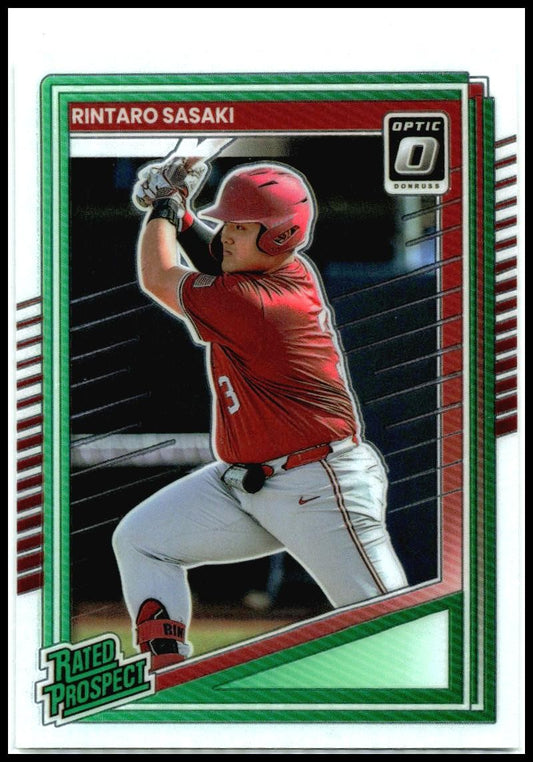 2025 Donruss Optic #127 Rintaro Sasaki Stanford Cardinal