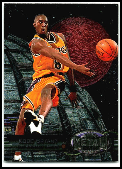 1997-98 Metal Universe #81 Kobe Bryant Los Angeles Lakers
