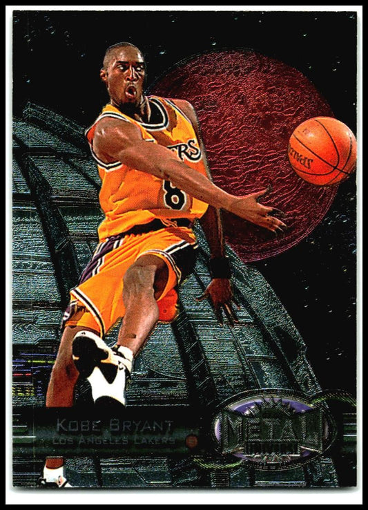 1997-98 Metal Universe #81 Kobe Bryant Los Angeles Lakers