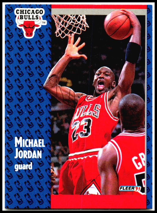 1991-92 Fleer #29 Michael Jordan Chicago Bulls