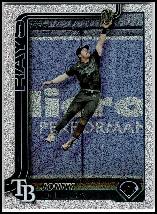 2025 Topps Sandglitter #516 Jonny DeLuca Tampa Bay Rays