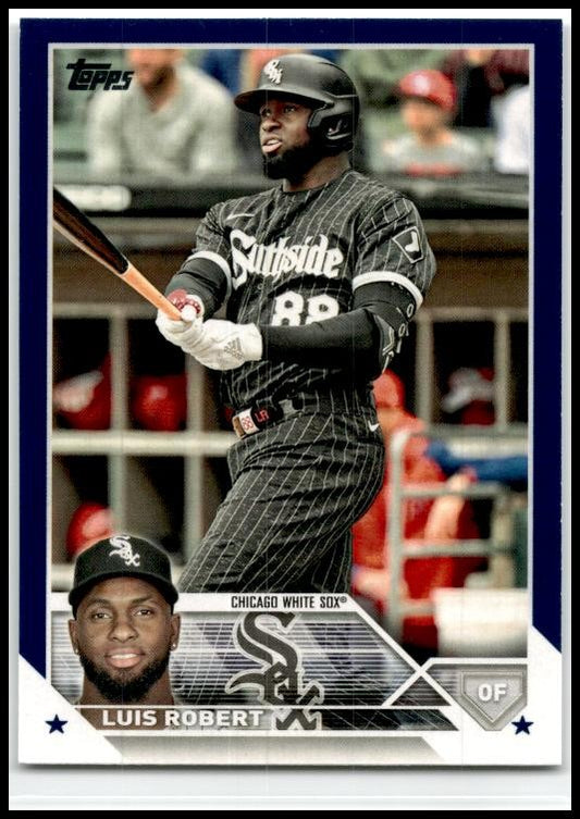 2023 Topps Royal Blue #88 Luis Robert Chicago White Sox
