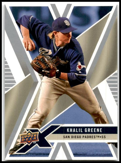 2008 Upper Deck X #81 Khalil Greene San Diego Padres
