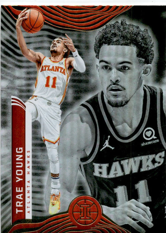 2021-22 Panini Illusions #52 Trae Young Atlanta Hawks