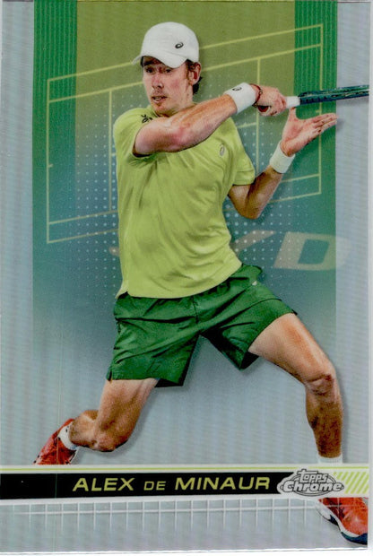 2024 Topps Chrome Tennis Refractor #98 Alex De Minaur