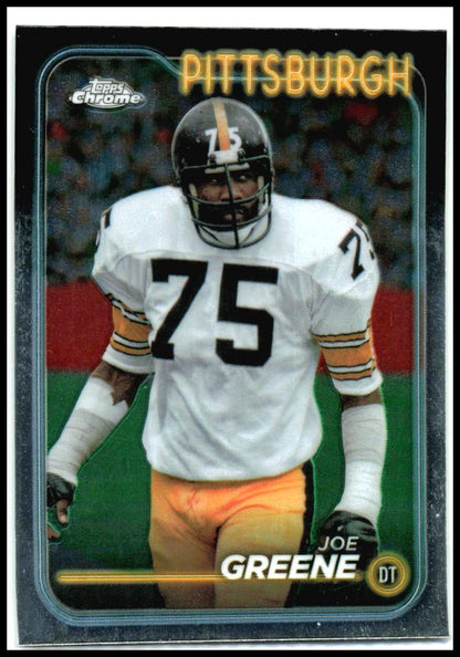 2024 Topps Chrome #171 Joe Greene Pittsburgh Steelers