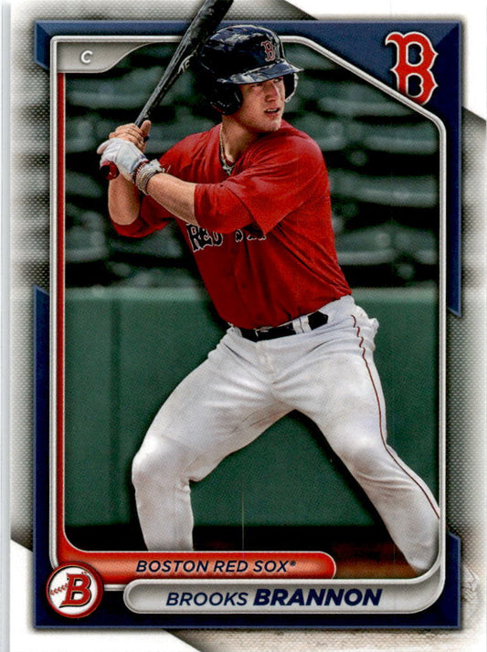 2024 Bowman #BP-95 Brooks Brannon Boston Red Sox