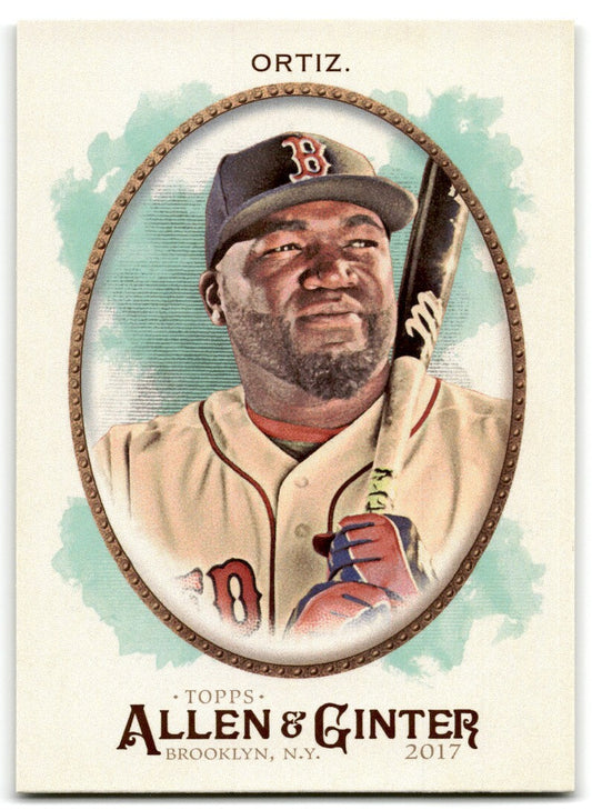 2017 Topps Allen & Ginter David Ortiz Boston Red Sox #154