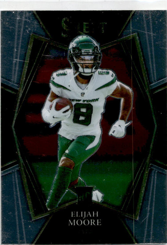 2021 Panini Select #156 Elijah Moore Rookie New York Jets