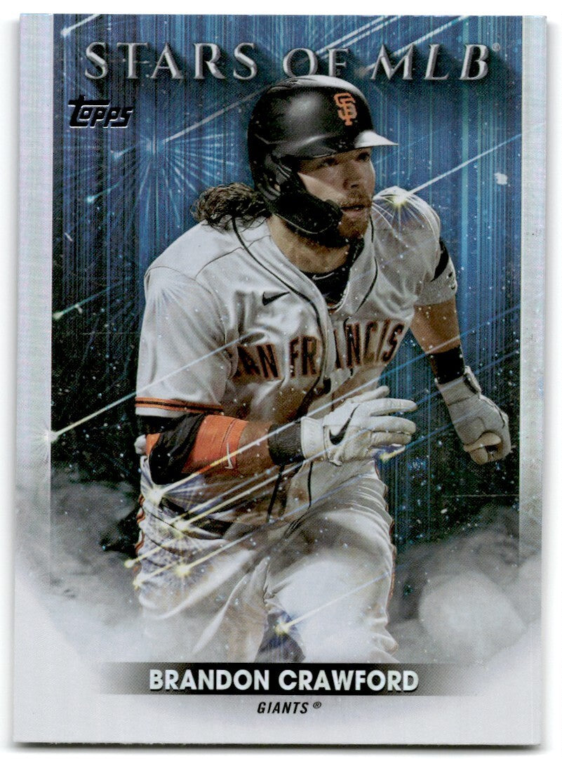 2022 Topps Stars of MLB Brandon Crawford San Francisco Giants #SMLB-81