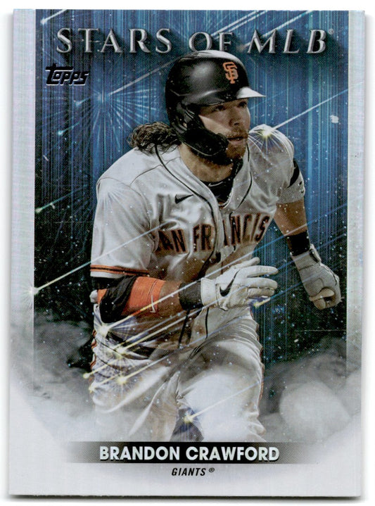 2022 Topps Stars of MLB Brandon Crawford San Francisco Giants #SMLB-81