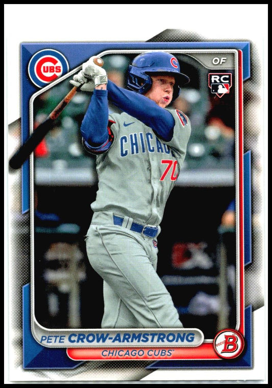 2024 Bowman #85 Pete Crow-Armstrong Rookie Chicago Cubs