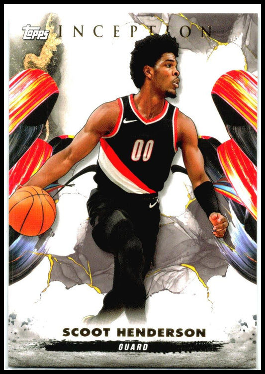 2024-25 Topps Inception #55 Scoot Henderson Portland Trail Blazers