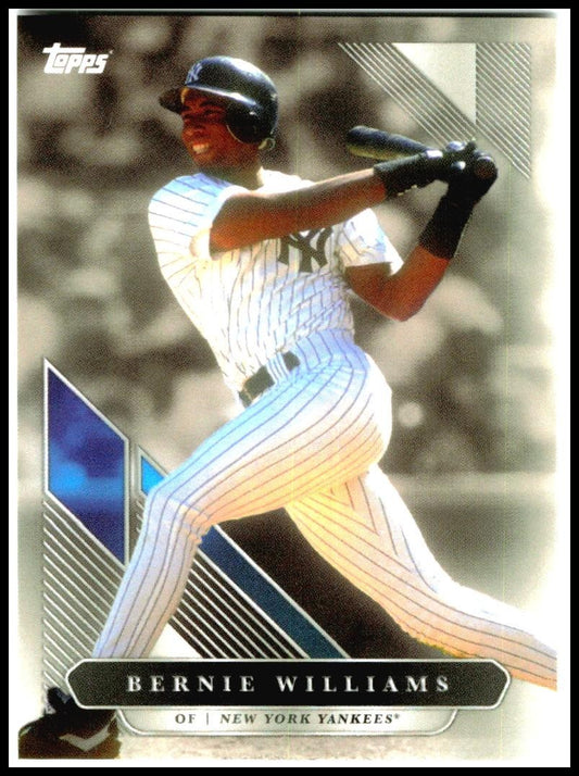 2021 Topps x Derek Jeter: Captain's Crew #23 Bernie Williams New York Yankees