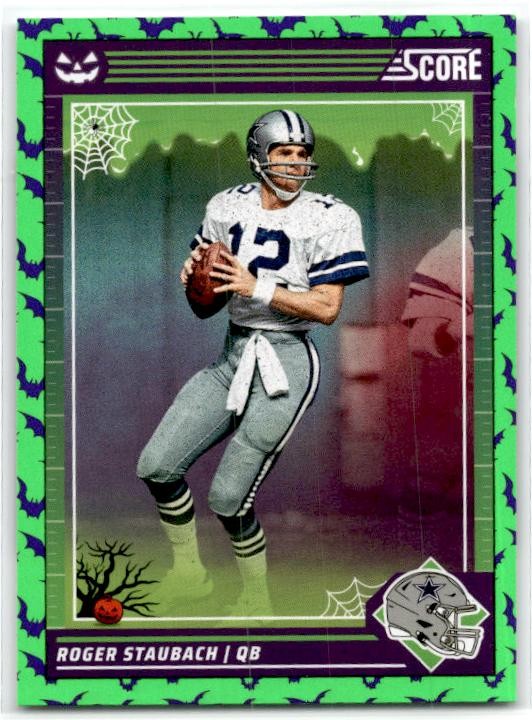 2024 Score-A-Treat A-Treat - Green Bats #296 Roger Staubach Dallas Cowboys