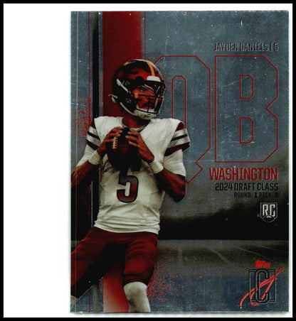 2024 Signature Class Chrome Variations #RCV-134 Jayden Daniels Rookie Commanders
