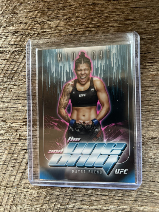 2024 Topps UFC Midnight The One and Only  TO-7 Mayra Bueno