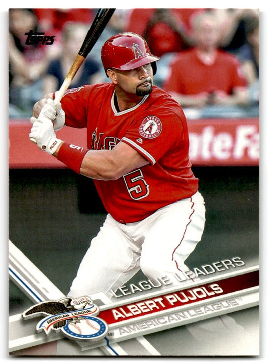 2017 Topps Albert Pujols Los Angeles Angels #322
