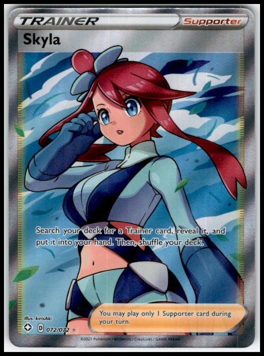Shining Fates #072/072 Skyla (Full Art)