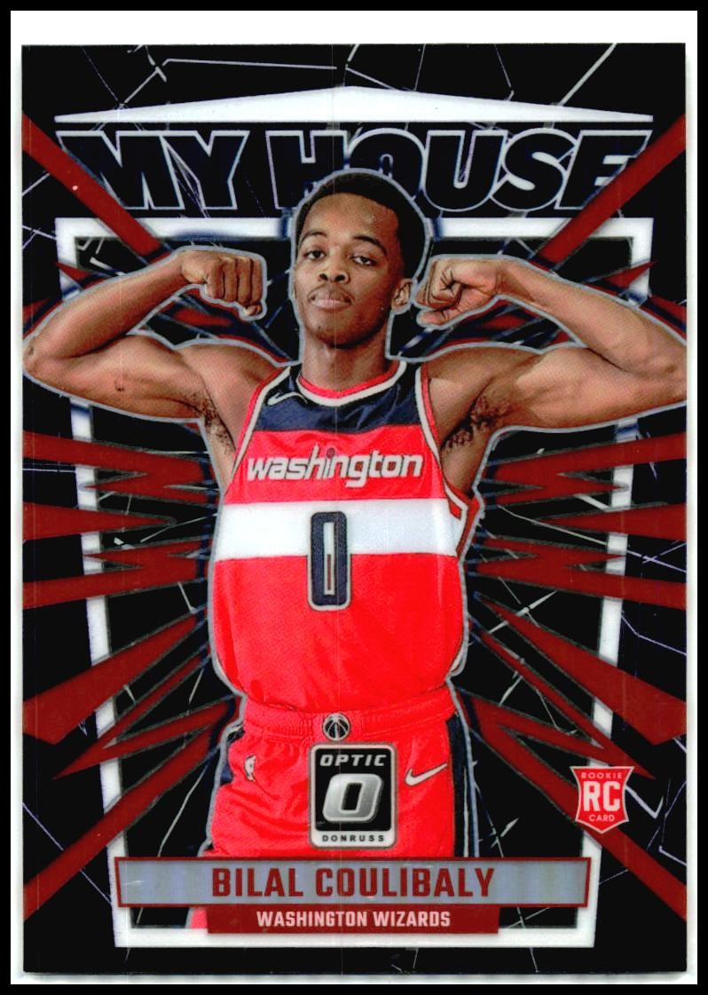 2023-24 Donruss Optic My House Purple #16 Bilal Coulibaly Washington Wizards