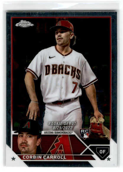 2023 Topps Chrome Update #USC220 Corbin Carroll Arizona Diamondbacks