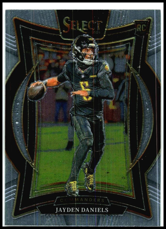 2024 Panini Select #26 Jayden Daniels Rookie Washington Commanders