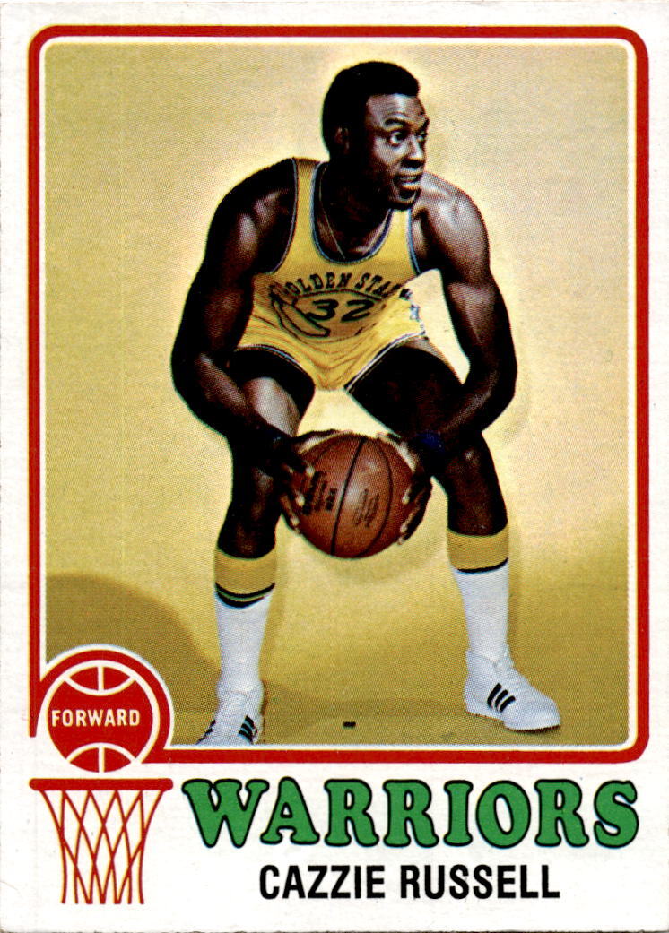 1973-74 Topps #41 Cazzie Russell Golden State Warriors