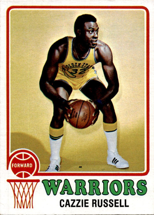1973-74 Topps #41 Cazzie Russell Golden State Warriors