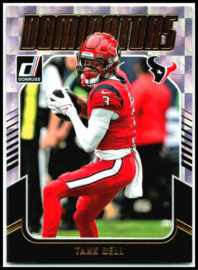 2024 Donruss Dominators #40 Tank Dell Houston Texans