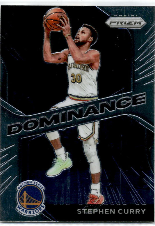 2020-21 Panini Prizm dominance #24 Stephen Curry Golden State Warriors