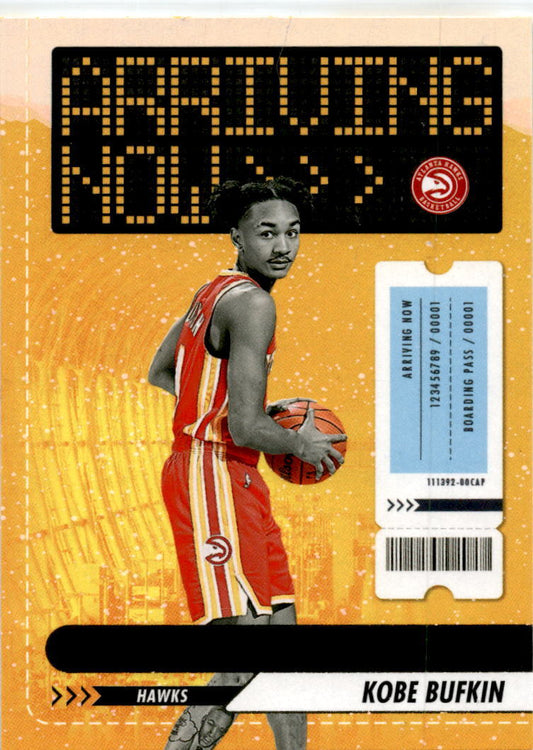 2023-24 Hoops Winter Arriving Now #23 Kobe Bufkin Atlanta Hawks