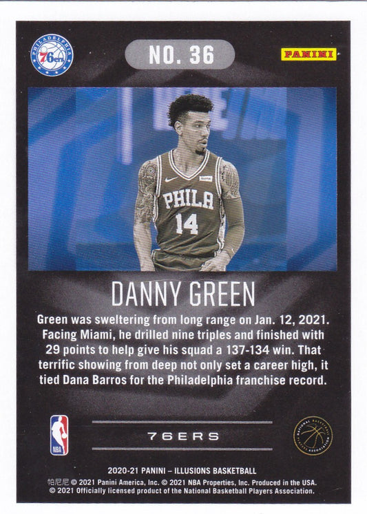 2020-21 Panini Illusions #36 Danny Green