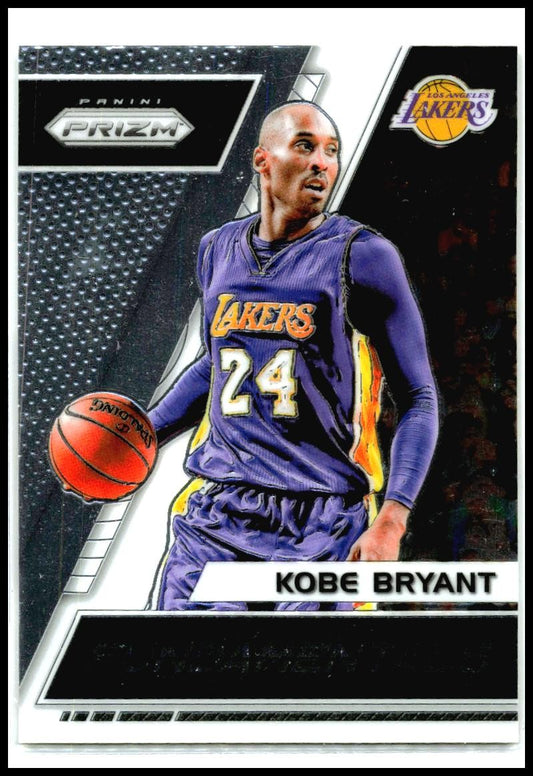 2017-18 Panini Prizm Fundamentals #2 Kobe Bryant Los Angeles Lakers