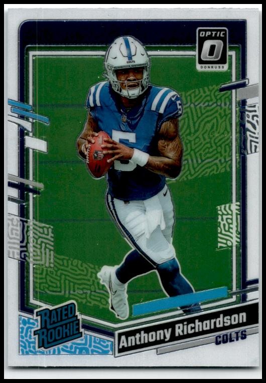 2023 Donruss Optic #247 Anthony Richardson Rookie Indianapolis Colts
