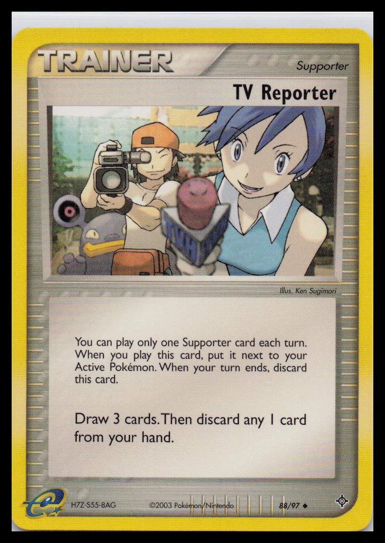 POP Series 2 #011/017 TV Reporter